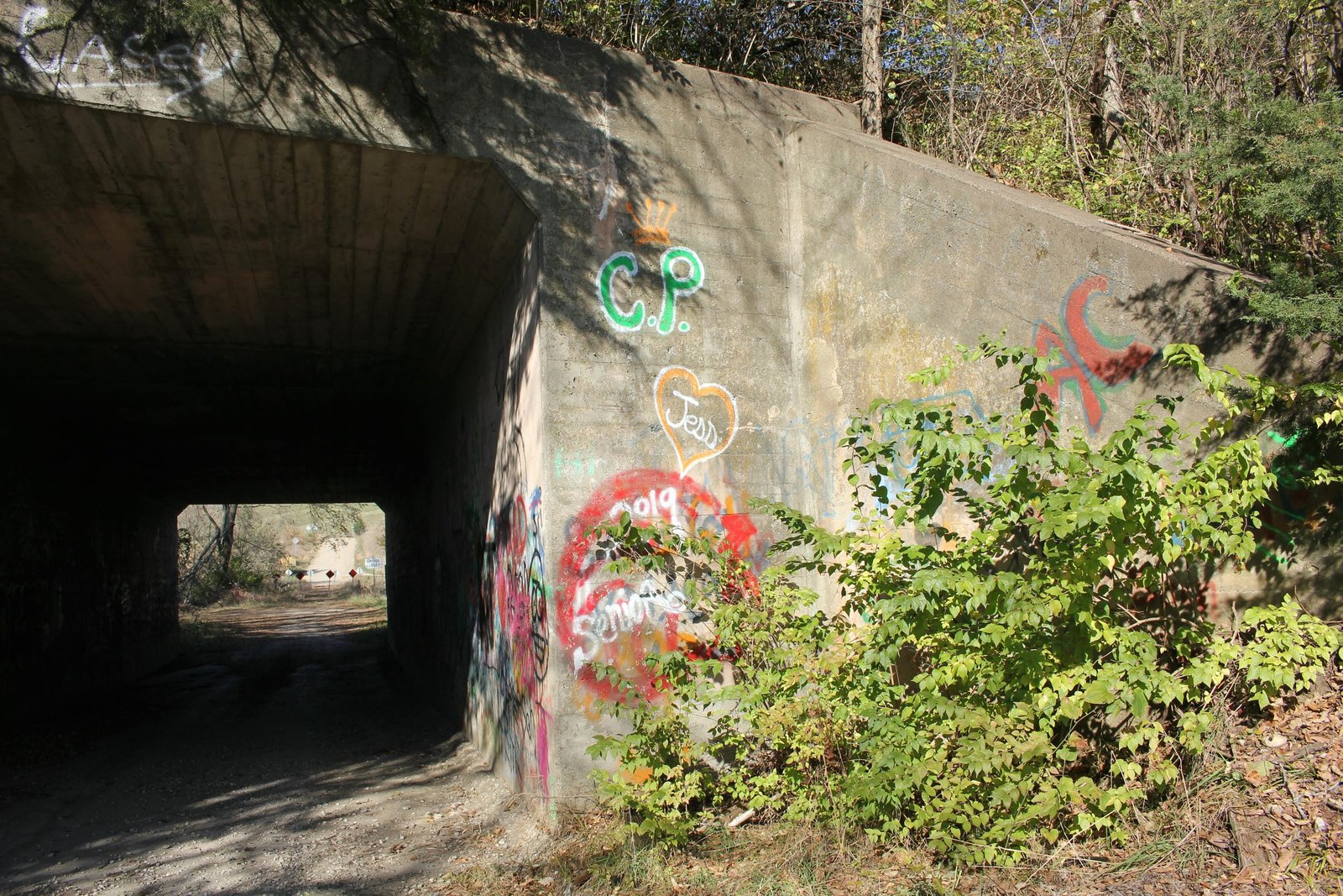 East abutment